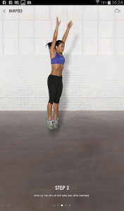 Clear instructions with photos and videos (Image courtesy of Nike+ TC)